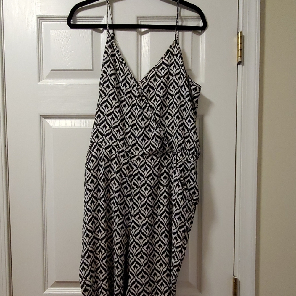 Black & white jumpsuit/romper
